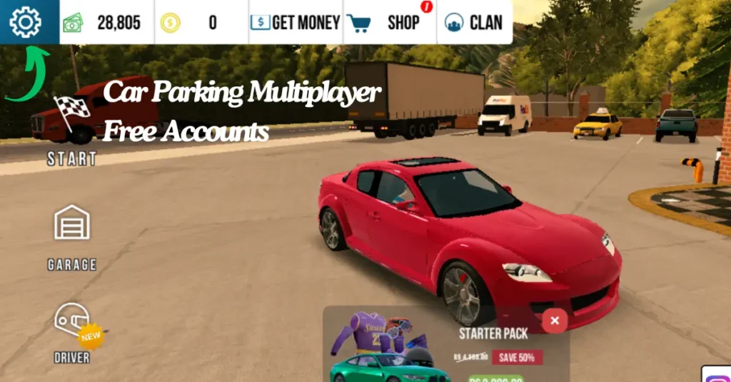 Car Parking Multiplayer Free Accounts