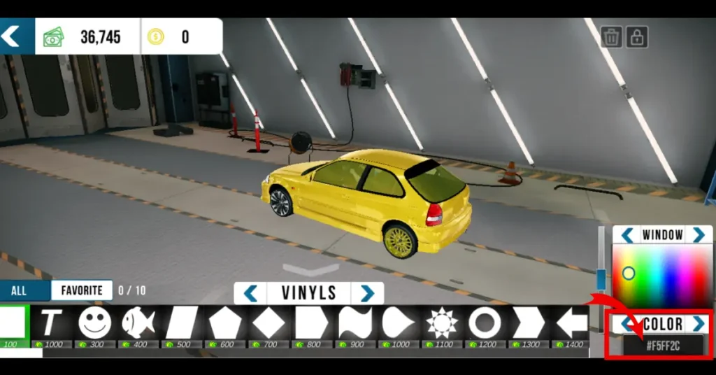 Car Parking Multiplayer Color Codes